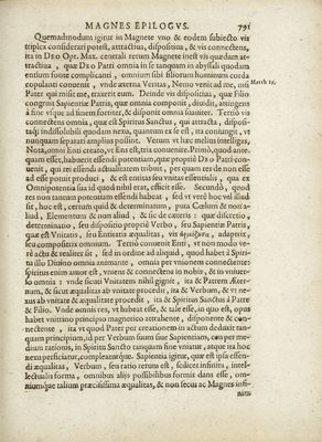 Magnes Epilogus  p. 791